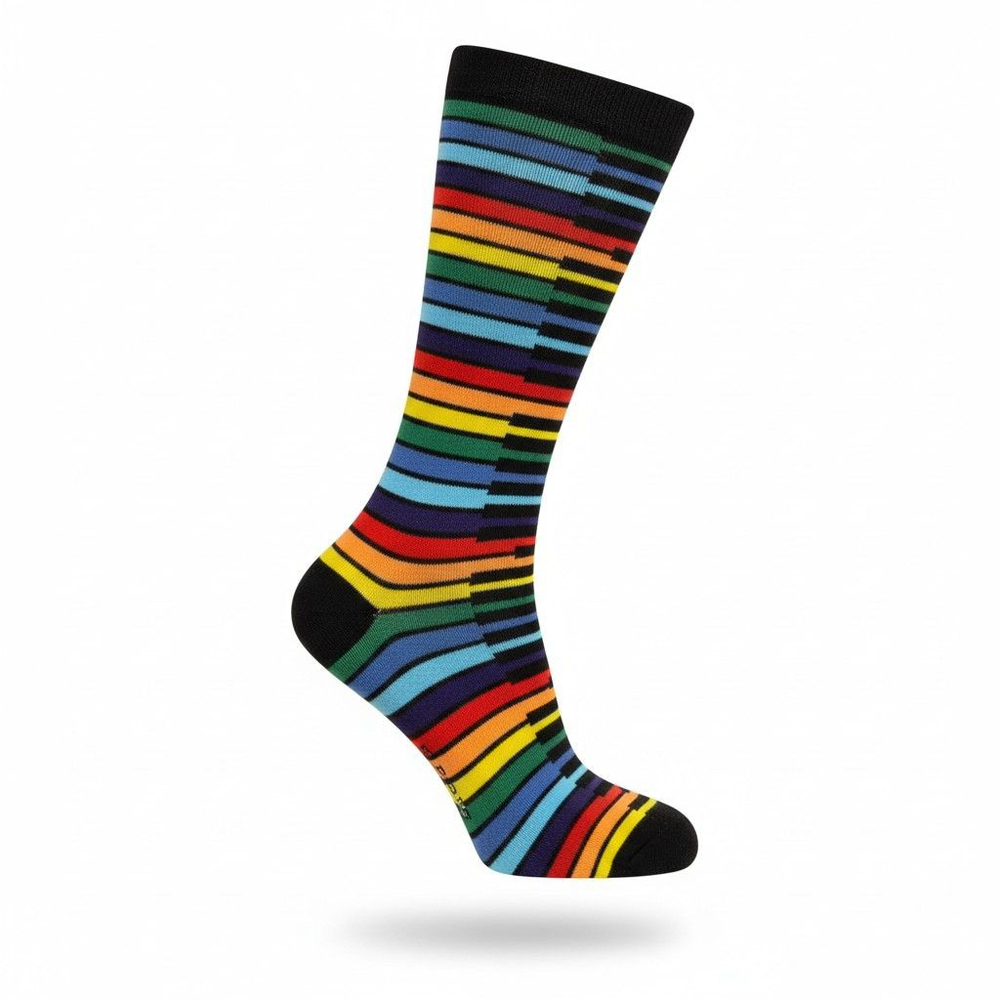🔥 BUNDLE DEAL: 3/$25 OR 5/$50 FOOZYS One Size Rainbow Striped Hosiery & Socks